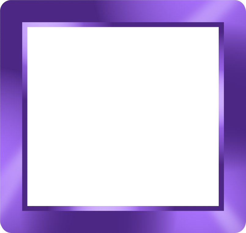 Purple shining frame